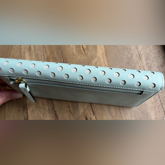 Radley London Radley Crest Broderie Flapover Large Matinee Mint Green NWOT - Picture 10 of 16